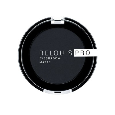 Relouis PRO Tени для век eyeshadow MATTE 17 Carbon