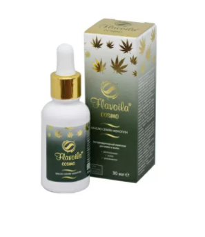 Flavoila® cosmo масло семян конопли. Экстраординарный комплекс для кожи и волос – регенерация, тонус, увлажнение