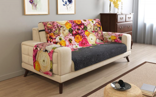 Дивандек на 3х местный диван с подлокотниками, 195*165 см. + 30 см. клапан арт. ДДСМ023-13524-СД.М0006