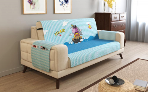 Дивандек на 3х местный диван с подлокотниками, 195*165 см. + 30 см. клапан арт. ДДСМ023-13942-СД.М0006