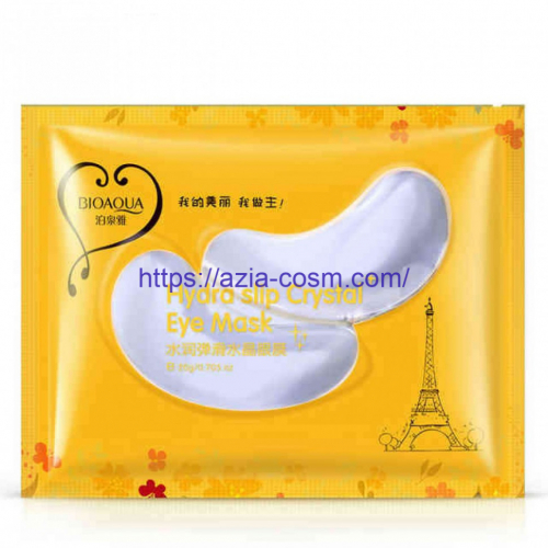 Гидрогелевые маски-патчи «Биоаква» для глаз Hydra slip Crystal Eye Mask ...