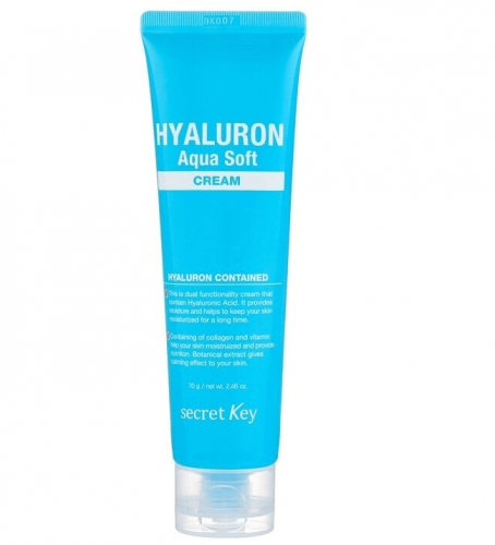 Крем для лица Secret Key с гиалуроновой кислотой - Hyaluron Aqua Soft Cream, 150 мл