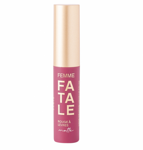 Жидкая матовая помада для губ VIVIENNE SABO устойчивая - Femme Fatale - 05 ягодная