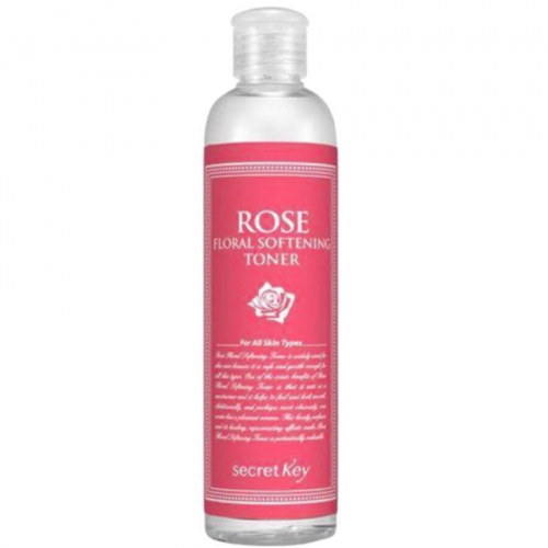 Тонер для лица Secret Key увлажняющий с экстрактом дамасской розы - Rose Floral Softening Toner