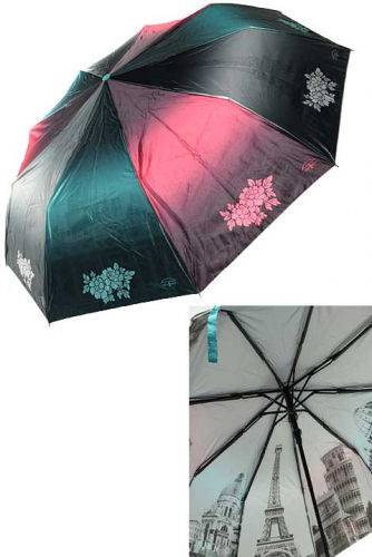Зонт жен. Universal 4019-4 полуавтомат