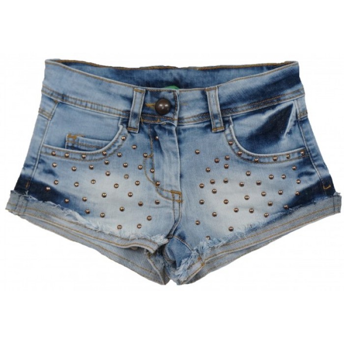 T306-B Шорты джинсовые для девочек Cichlid