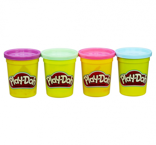 Масса для лепки Hasbro Play-Doh 1 банка, 112г (разные цвета), B6756
