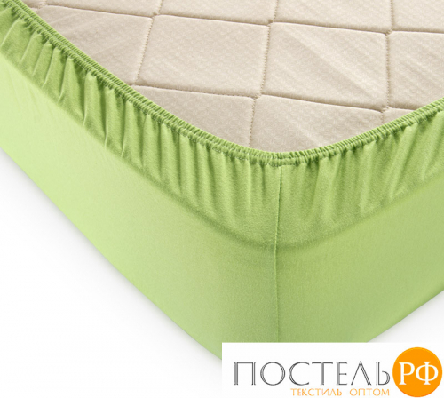 Текс-Дизайн Трава простыня ТРИКОТАЖ 120*200*20 на резинке Р011Т (Трикотажное полотно, Пакет пвх)