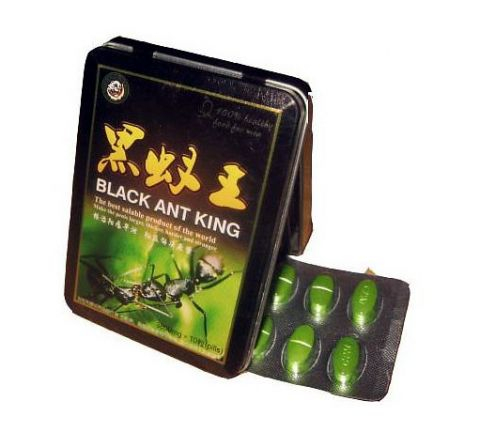 Королевский черный муравей BLACK ANT KING 10шт