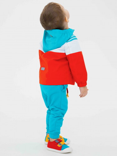 1433 р  2667 р     Куртка детская текстильная с полиуретановым покрытием для мальчиков (ветровка)
