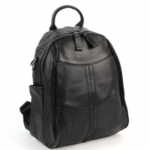 Кожаный рюкзак 9142 Блек