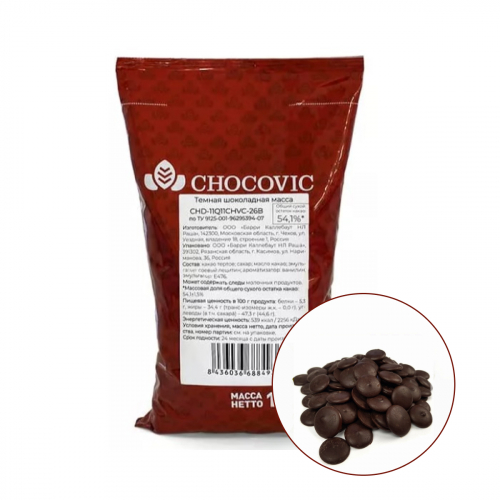 Шоколад горький 71,6% CHOCOVIC 200 г