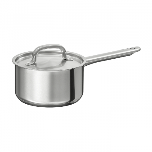 IKEA 365+ ИКЕА/365+, Ковш с крышкой, нержавеющ сталь, 2.0 л