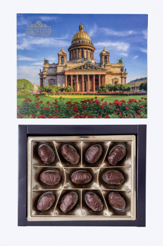 Абрикос в шоколаде с грецким орехом, 180 г