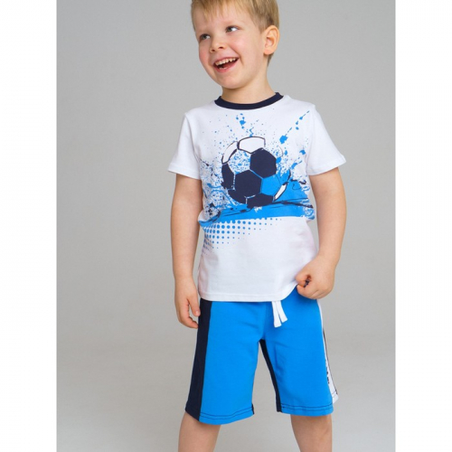 Комплект футболка и шорты для мальчика, рост 104 см
