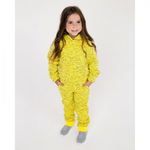 Спортивный костюм для девочки НАЧЁС, цвет жёлтый, рост 98 см