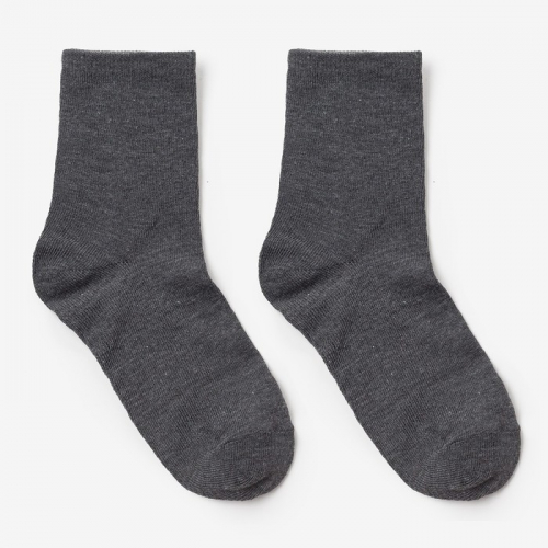 Носки детские, цвет серый, размер 22-24