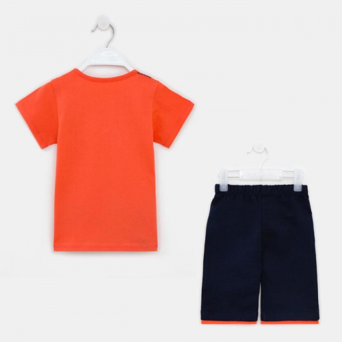 Комплект для мальчика, цвет оранжевый, рост 104 см