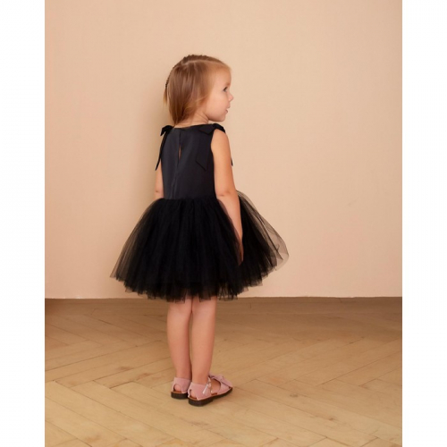 Платье для девочки MINAKU: PartyDress цвет чёрный, рост 140