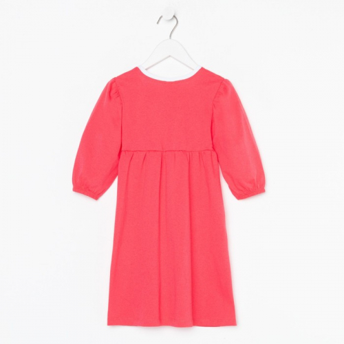 Платье для девочки, цвет коралловый, рост 104