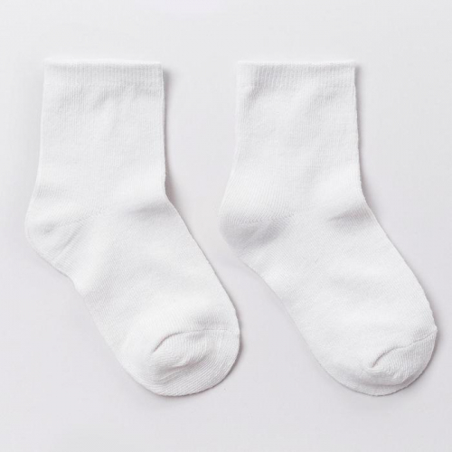 Носки детские, цвет белый, размер 20-22