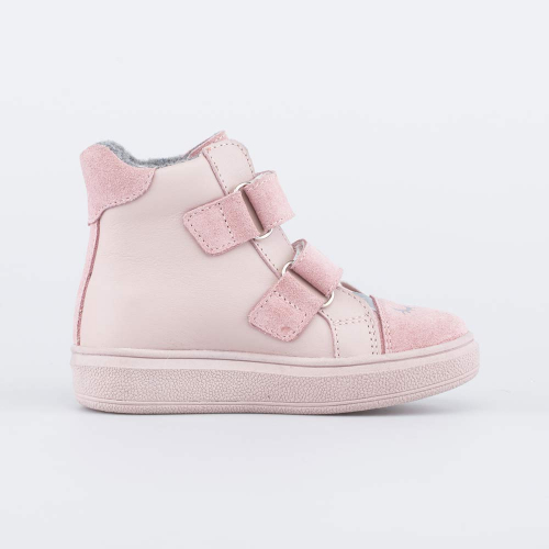 розовый ботинки