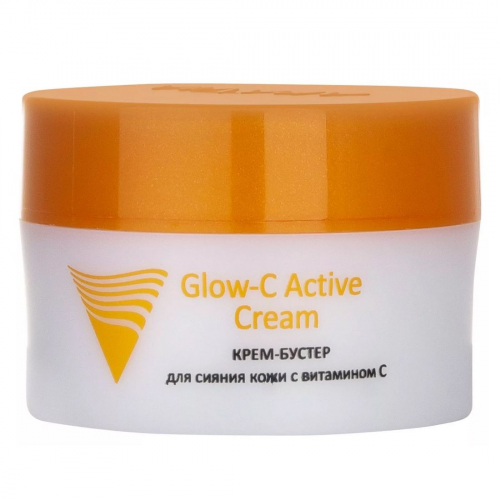 Крем-бустер для сияния кожи с витамином С, Aravia С Glow-C Active Cream, 50 мл