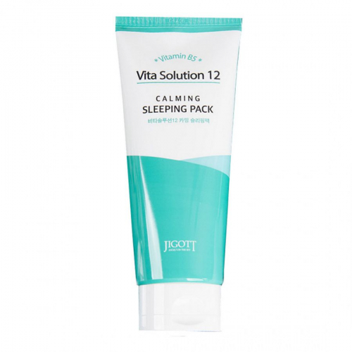 Ночная маска для лица, Jigott  Vita Solution 12 Calming Sleeping Pack