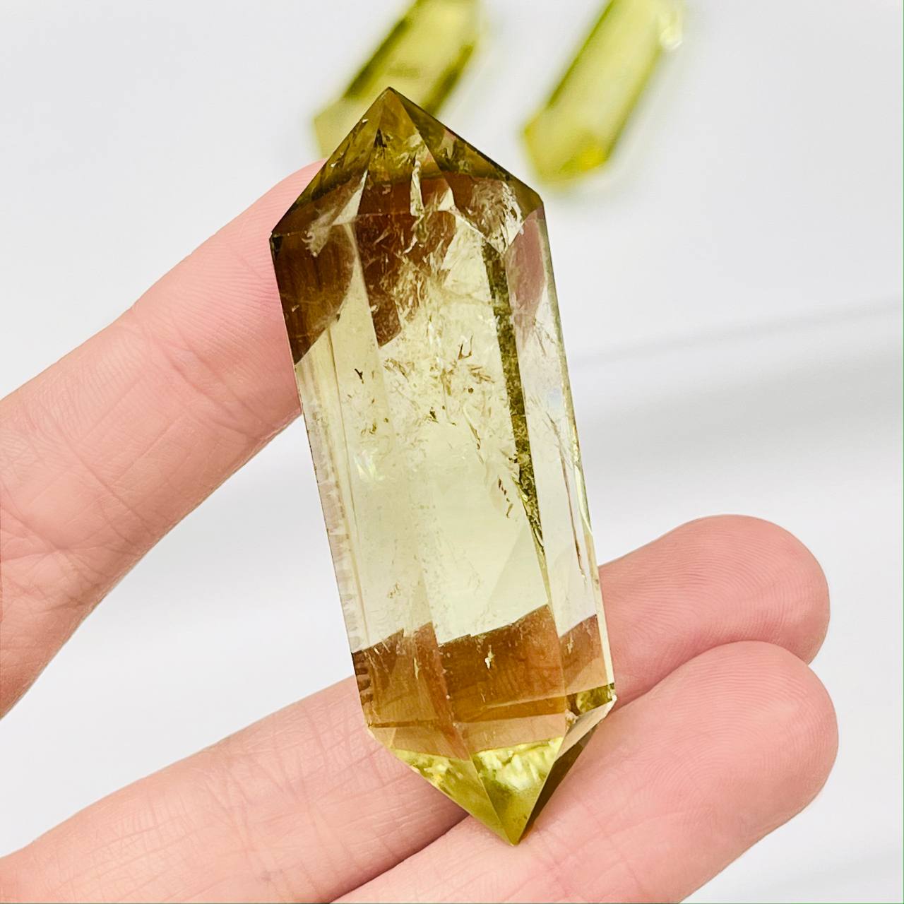 Радуга Самоцветов Кристалл двухконечный из Цитрина