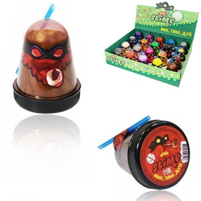 Лизун Slime Ninja с ароматом шоколада S130-14 в Нижнем Новгороде