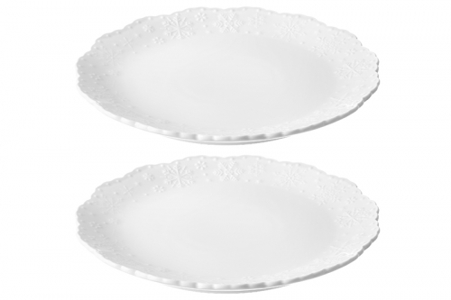 Набор тарелок для закуски 2 пр. 20,5*20,5*1,8 см 