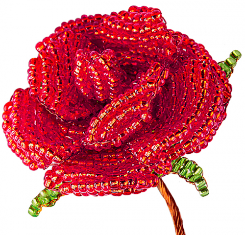 Набор для изготовления цветка «Алая роза»
