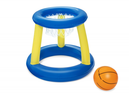 Баскетбольное надувное кольцо с мячом 61см Splash 'N' Hoop, 3+, уп.12