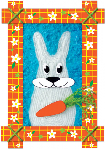 Набор для изготовления картины «Портрет зайца»