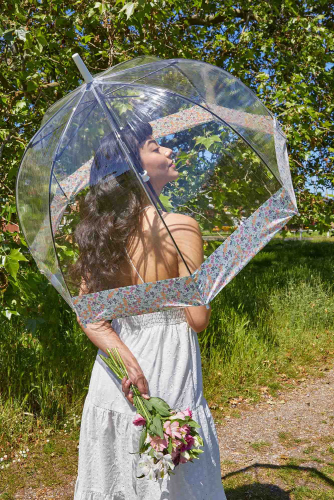 L042-4253 WeddingFloralBorder (Цветочная кайма ) Зонт женский трость Fulton