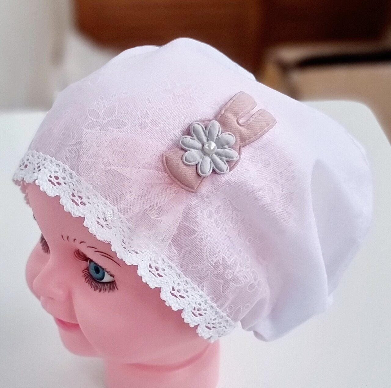 Детская косынка-бандана на резинке. zlatto-jewelry