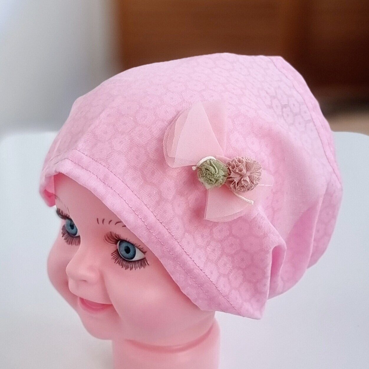 Детская косынка-бандана на резинке. zlatto-jewelry