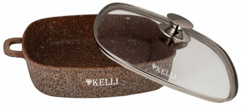 Сковорода-сотейник Kelli KL-4059-28 4,5л.с гранитным покрытием 28см. (6) оптом