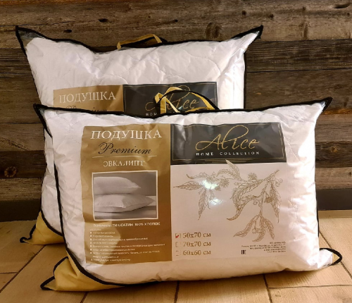 Подушка двухкамерная Alice Textile Премиум: Хлопок