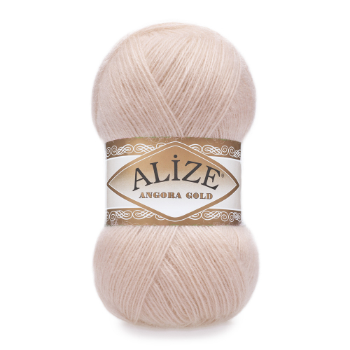 Пряжа ALIZE Angora Gold арт. 404 шампань