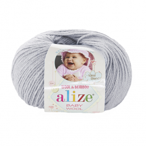 Пряжа ALIZE Baby Wool арт. 52 талая вода