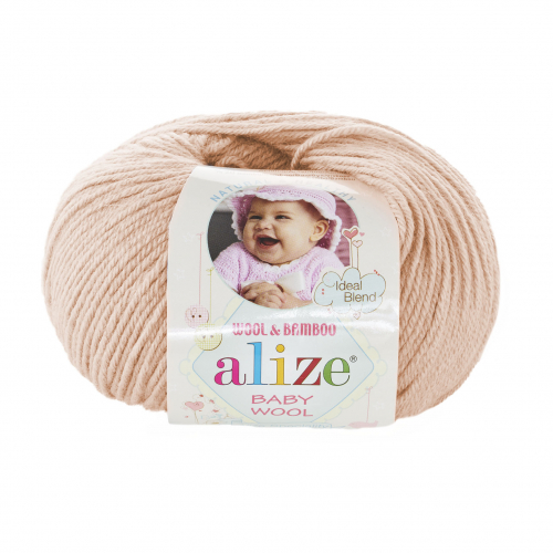 Пряжа ALIZE Baby Wool арт. 382 пудра