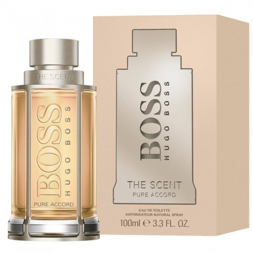 Мужская парфюмерия   Hugo Boss The Scent Pure Accord edt for men 100 ml