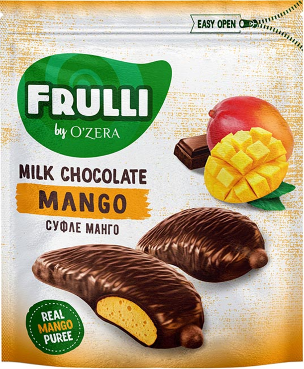«O'Zera», конфеты Frulli суфле манго в шоколаде, 125 г