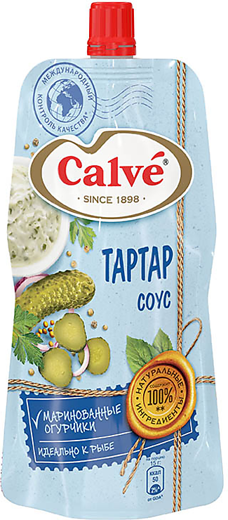 «Calve», соус «Тартар», 230 г