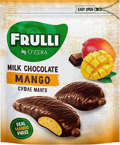 «O'Zera», конфеты Frulli суфле манго в шоколаде, 125 г