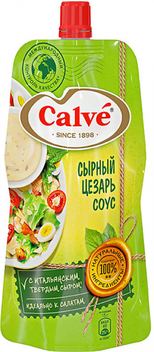 «Calve», соус сырный «Цезарь», 230 г