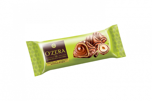 «O'Zera», батончик Chocolate Hazelnut, 23 г (упаковка 24 шт.)
