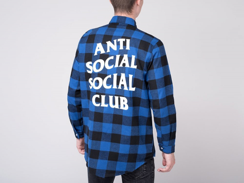 Рубашка Anti Social Social Club,копии
