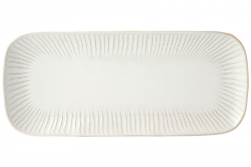 Блюдо прямоугольное Gallery, белое, 36х16 см, 59715